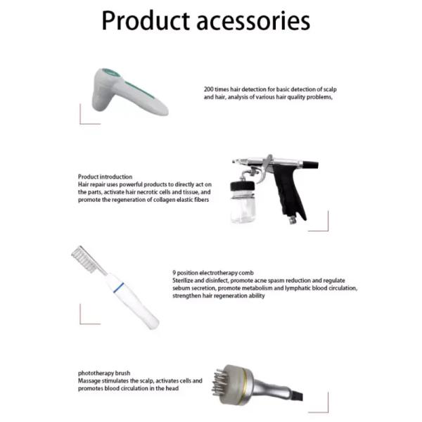 Безболезненный прибор роста волос лазера диода машины 650nm терапией света СИД PDT