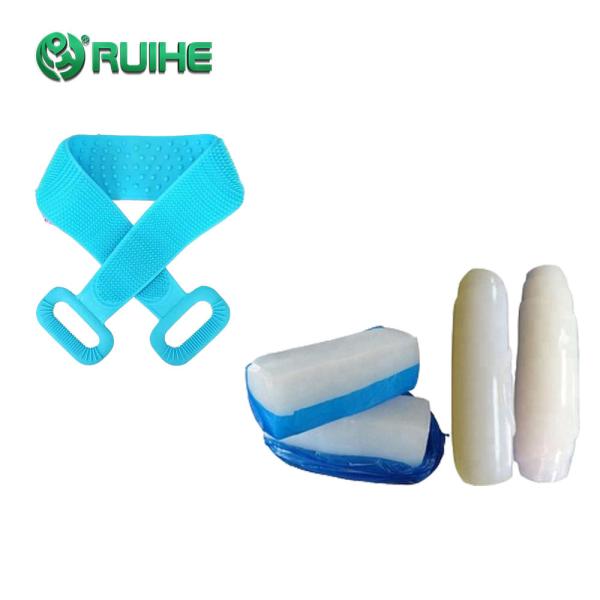 REACH Translucent  HTV Silicone Rubber Body Scrubber Belt Shlie Life 12 Months