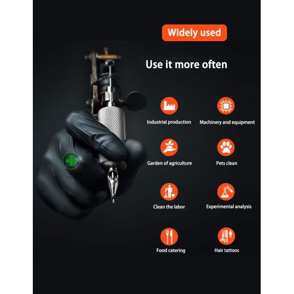 Disposable dingyin gloves food thickened rubber latex wear-resistant washing dishes household food check nitrile gloves