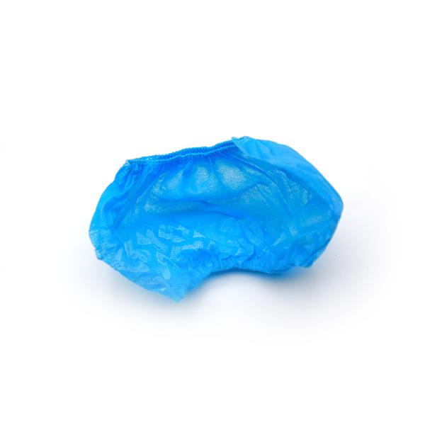Non Woven Plastic Pp Pe Blue Protection Shoe Covers Cpe Waterproof Medical Anti Slip Disposable Shoe Cover For Hospital