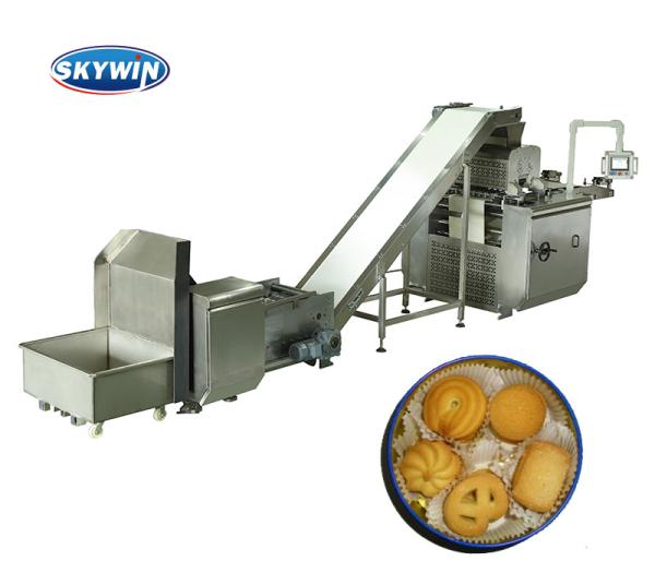 50-1500kg/Hr Working Width 1200mm Automatic Cookie Making Machine