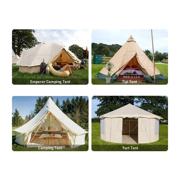 Популярный Glamping Canvas Надувный на открытом воздухе кемпинг индивидуальный роскошный полиэстер воздух семейный шатер для кемпинга