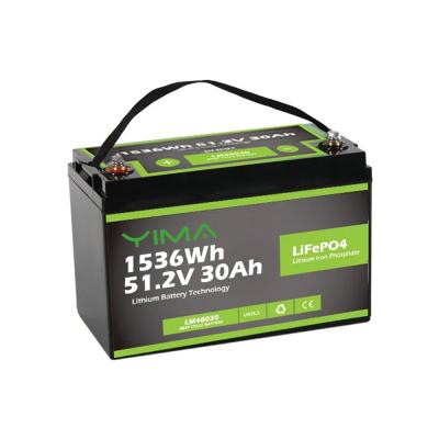 48V 105Ah Built-In BMS 4000 Cycles Electric Golf Cart Lithium Battery Pack Rechargeable