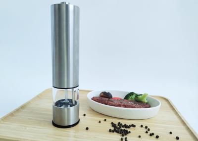 Conjunto Elétrico de Moinho de Sal e Pimenta - Bateria de aço inoxidável Operado Molinos de Sal e Pimenta com Luz - Complimentário
