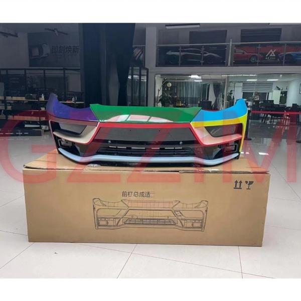 Facelift Bumper Tesla Modelo 3 Plástico Preto / Branco Front Bumper
