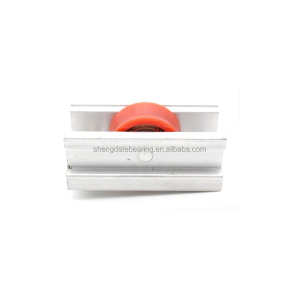 Aluminium Sliding Window Wheels for Doors & Windows Wheel V Groove Double Nylon Pulley