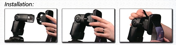 Macro O Ring Flash for Canon 550EX 580EX/580EX II with Canon 1DS / 1D / 1V - Model F175