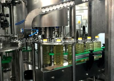Cooking Oil / Sauce Piston Filling Machine , Volumetric Filling Machine With 8 Capping Heads