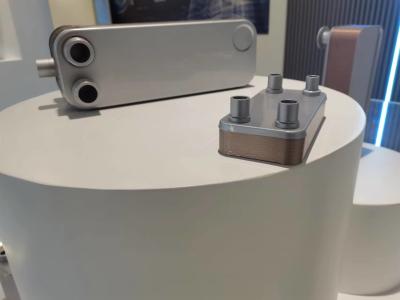 HVAC Brazed Plate Heat Exchanger With Leakage Detection And Temperature Monitoring