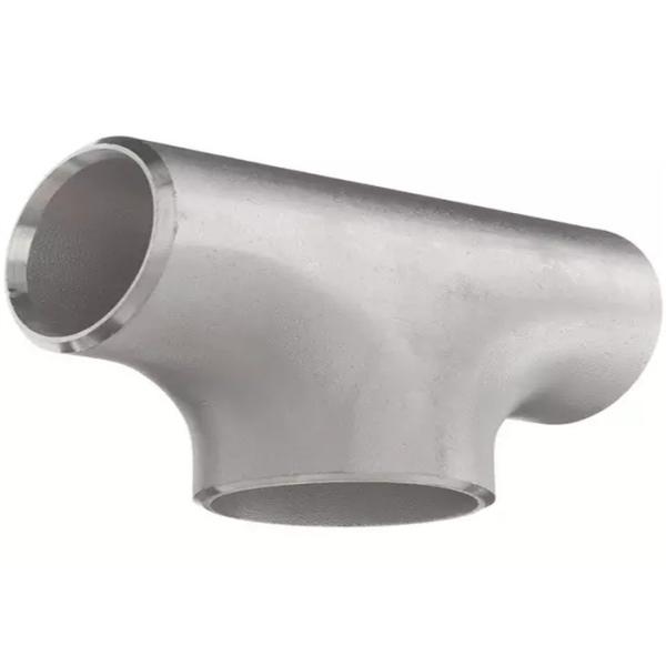 Равные нержавеющие штуцеры сварного соединения встык тройника Ss201 Ss304 Ss321 Ss316l трубы 4