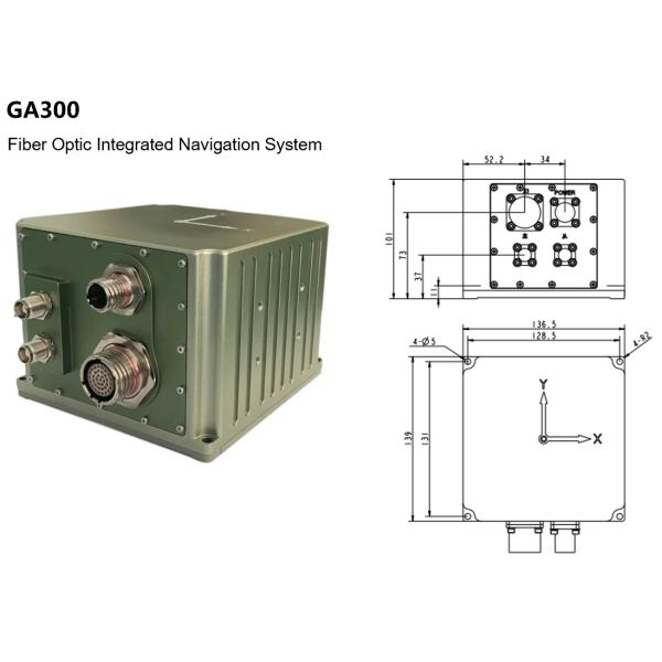 Оптические Gps помогли Ins с акселерометрами GNSS волчков оптического волокна короткозамкнутого витка