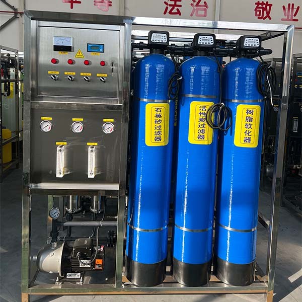 0.5 тонн Три резервуара завода обратного осмоса для для опреснения морской воды