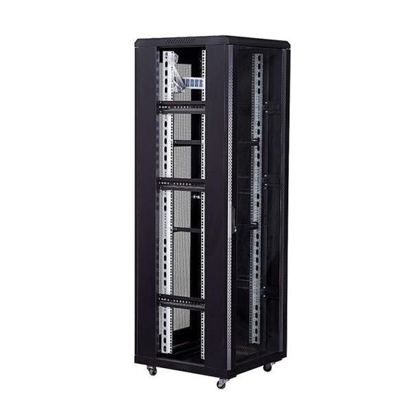 600mm 800mm 1000mm 27U Server Rack Cabinet with Mesh Door and Powder Coated Surface