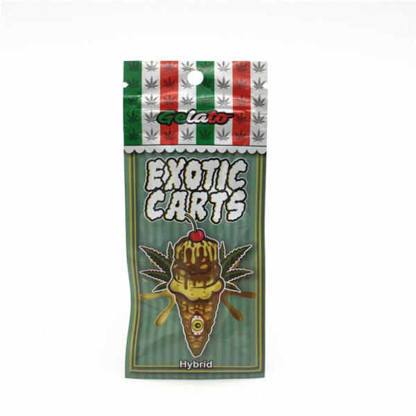 Wrap Pack Foil Paper Bag For Cigar China Supplier Printed Cigar Wrapper Heat Seal Foil Cigar Pouch