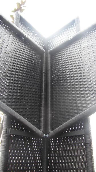 Outdoor Patio / Garden Wicker Rattan Gazebo , All Weather Waterproof