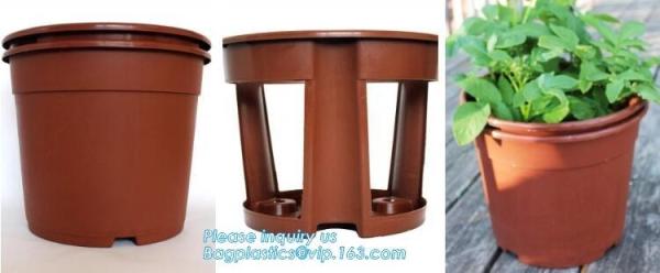 Plants With Drainage Hydroponic Growing Pot Bucket For Greenhouse, Dutch Bucket, Flower Nursery Pots, Balcony Garden