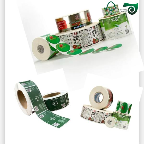 FSC 100μM 150μM A3/A4 impermeable Matte a base de agua con base en PET Papel sintético Papel adhesivo