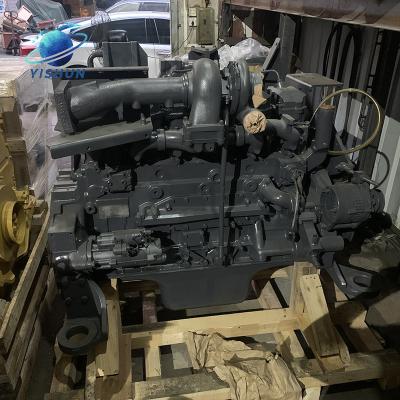 Motor de escavadeira original 400 450-7 6D125 Motor completo Assy