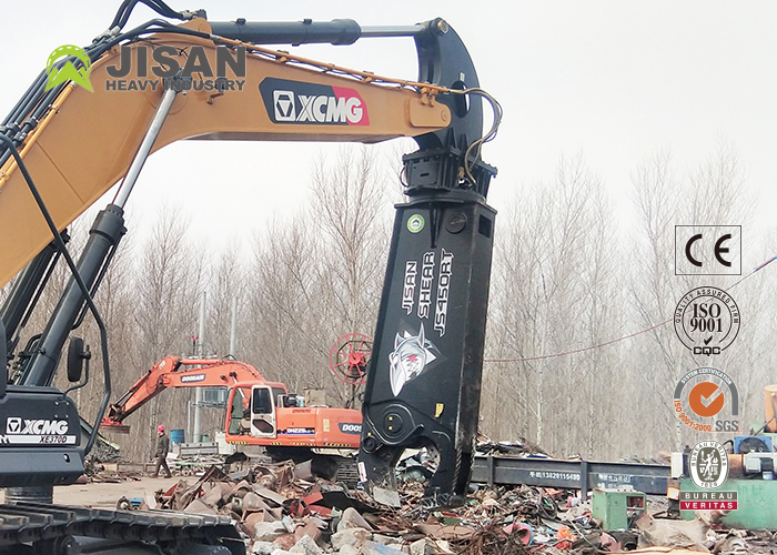 Heavy Duty Eagle Shear Hydraulic Demolition Shears Scrap Steel For Excavator.
