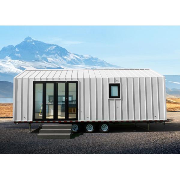 Prefabricated Mobile Tiny House On Wheels AS Trailer Ready To Ship