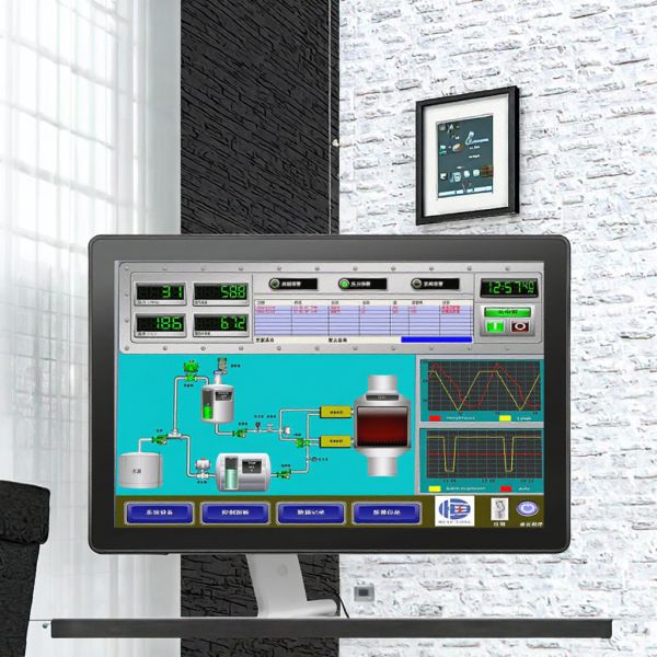 OEM 15.6 Inch Industrial Capacitive Resistive Multi-Touch Monitor with USB VGA HD-MI and Serial Interface New Product