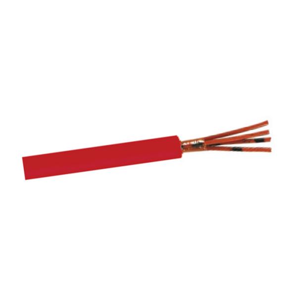 0.8mm Diameter Fire Alarm Cable / Low Voltage Power Cable Plastic Foil Shielding