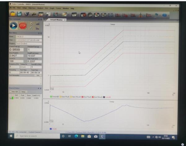 Computer Control Electromagnetic Battery Vibration Table Test Equipment for Automobiles
