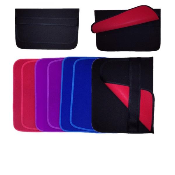 A luva original do portátil do PC do neopreno ensaca 17 polegadas Flip Style With Elastic Band
