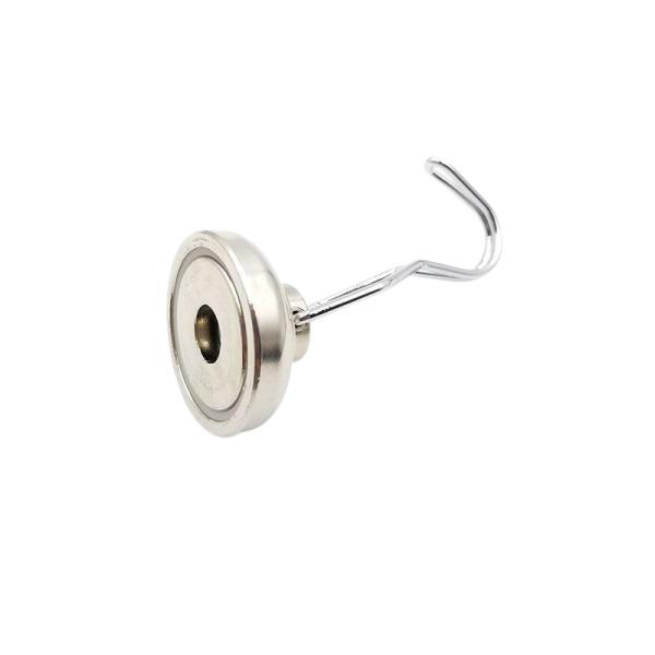 Customized Permanent Neodymium Hook Magnet Welding Processing