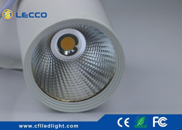 No Flicker Hanging LED Track Lights IP20 Die Cast Aluminum CRI > 80 Long Lifespan