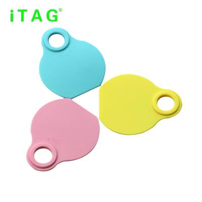 animal cattle neck tag certificate,laser ear tag,80*65mm,hole 16mm