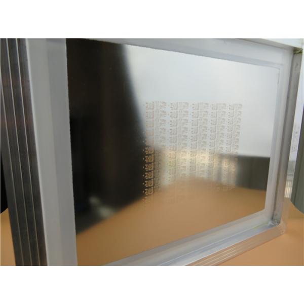 El aluminio enmarcó 520x420m m que el laser cortó la plantilla de SMT para PLCC QFP 0402