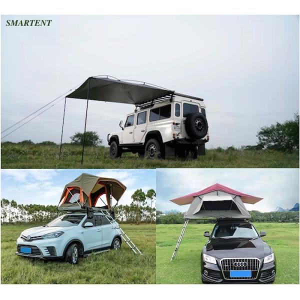 Шатер крыши бежевого 3 холста хлопка шатра 143X310X126CM крыши человека автоматический