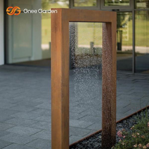 bens de aço rústicos decorativos grossos da parede da água de 3mm Corten