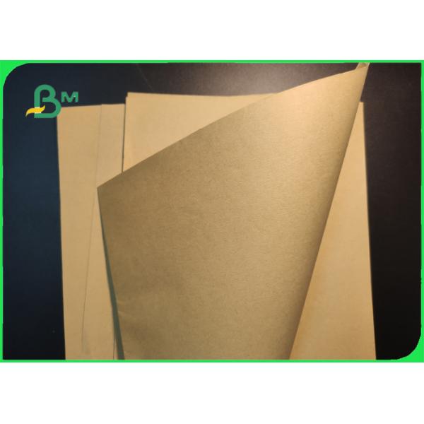Papel de embalagem de polpa de madeira 40gsm 50gsm Brown para a resistência de rasgo do saco de compras Papel de embalagem de polpa de madeira 40gsm 50gsm Brown para a resistência de rasgo do saco de compras