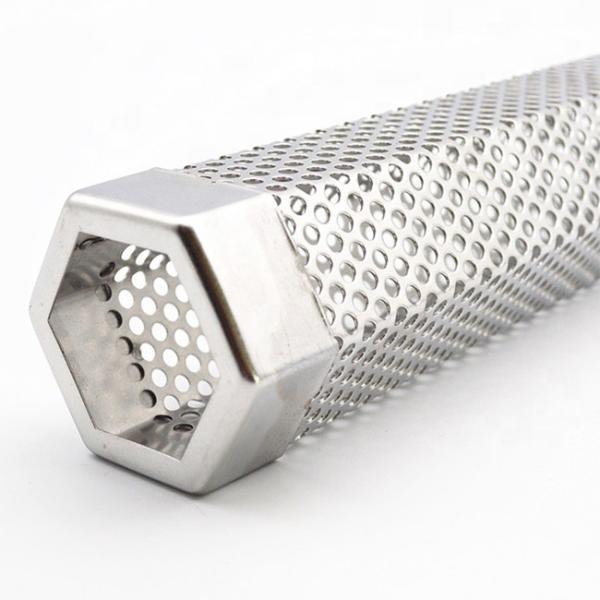 Stainless Steel Wood Pellet Smoker Tube , BBQ Cold / Hot Smoke Generator