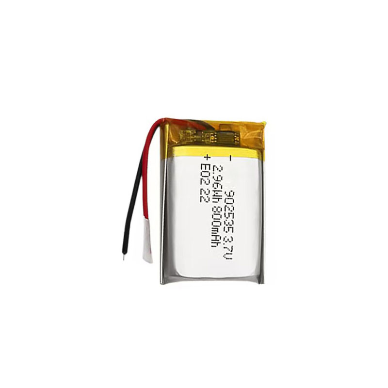 902535 Li-Polymer Battery  3.7V Full Capacity 800mAh for Beauty Devices Smart Watches and Bluetooth Headsets