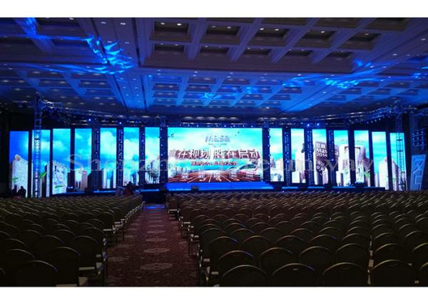 PH 6 Visual Solution Full Color Led Display Board Iron Cabinet Without Back Door