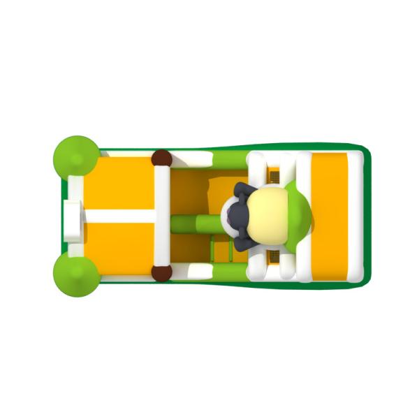 EN14960 Glissières pneumatiques à l'eau à thème mouton PVC 5x9.8x6m