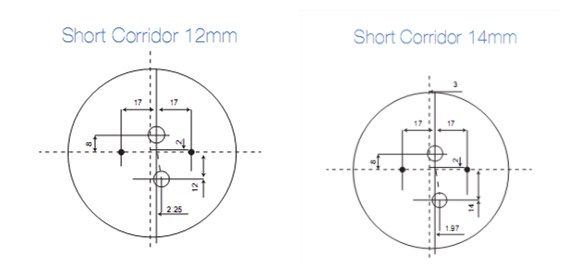 Optical Progressive Multifocal Lenses 1.56 Hard Multi Coating Far / Near Vision