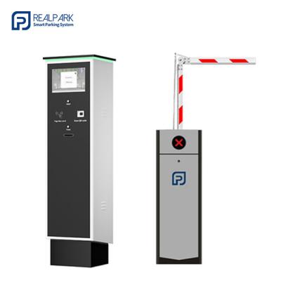 Quiosque de bilhetes de estacionamento em pé com personalização de cores / logotipo