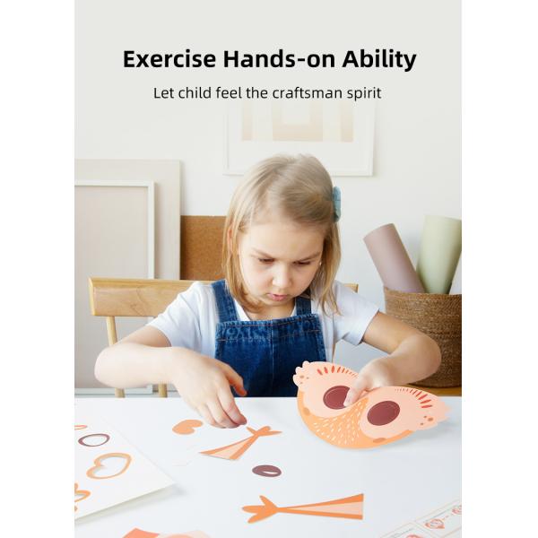 Ремесла искусств животной форменной маски бумажные для малышей Preshcoolers одевают Cosplay