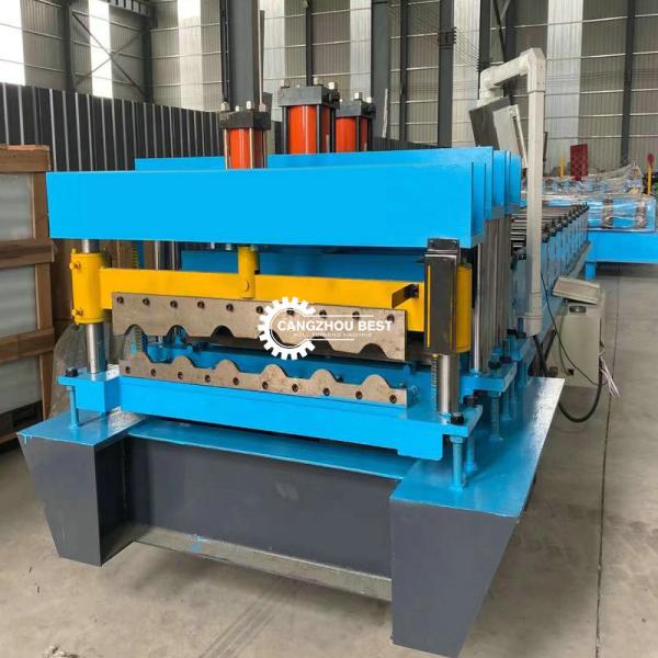 Гальванизированный стальной крен черепицы шага/евро Ibr формируя машину