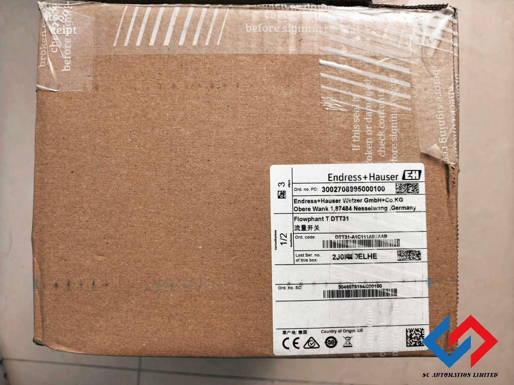 DTT31-A1C111AB2AAB | Endress+Hauser DTT31 Flow switch