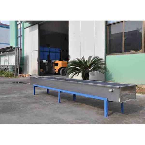 Длина охлаждающего канала 3м воды вспомогательного оборудования нержавеющей стали пластиковая