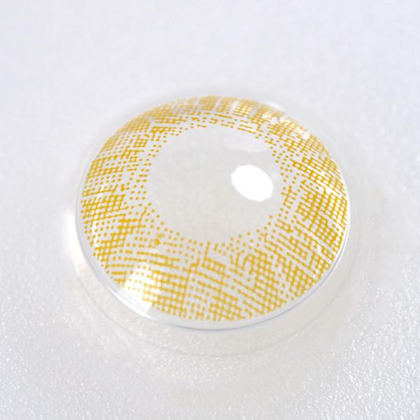 KSSEYE Amber Brown Colored Contacts 14mm For Big Eye