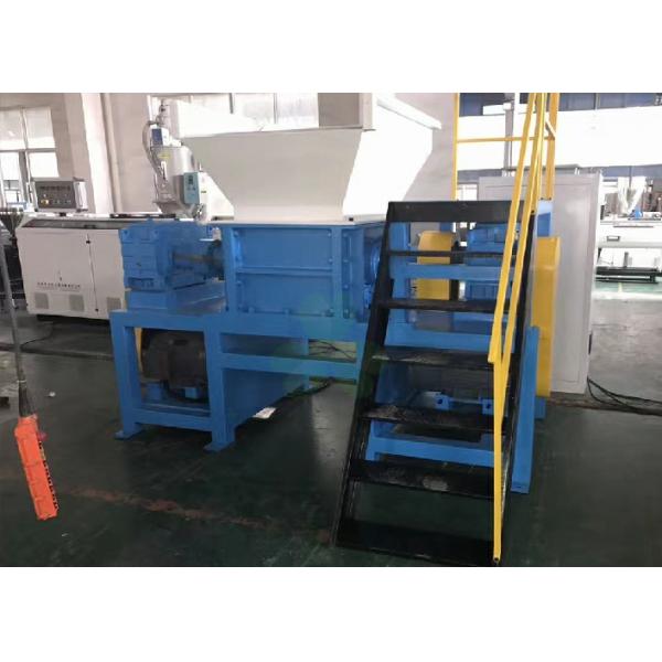 Industrial Grade Foam Shredder Machine / Waste Recycling Equipment 350×2 Reducer
