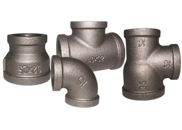 En 10242 Malleable Iron Pipe Fittings 90 Pipe Elbow 1.6Mpa Working Pressure