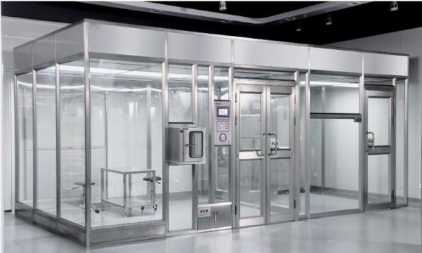 Pièce propre 300 Lux Lighting Surface Treatment Polishing de Softwall de cadre d'alliage d'aluminium