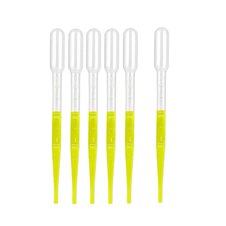 Laboratory Graduated Transfer Pasteur Pipette 0.2mL 3mL Plastic Disposable Pasteur Pipette